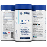 Applied Nutrition Digestive Enzyme - Vegan Digestive Enzymes Capsules, with Lactase, Protease, Amylase, Aids Digestion of Carbohydrates, Lactose, Proteins, Fats, for Flatulence Control (60 Servings)