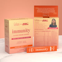 Applied Nutrition - Coleen Rooney - Immunity Powder - Vitamin & Mineral Boost - Best 24-Hour Immune Support - Best Vegan Immunity Defense - Enhanced Vitality (14 Servings) (Blood Orange & Grapefruit)