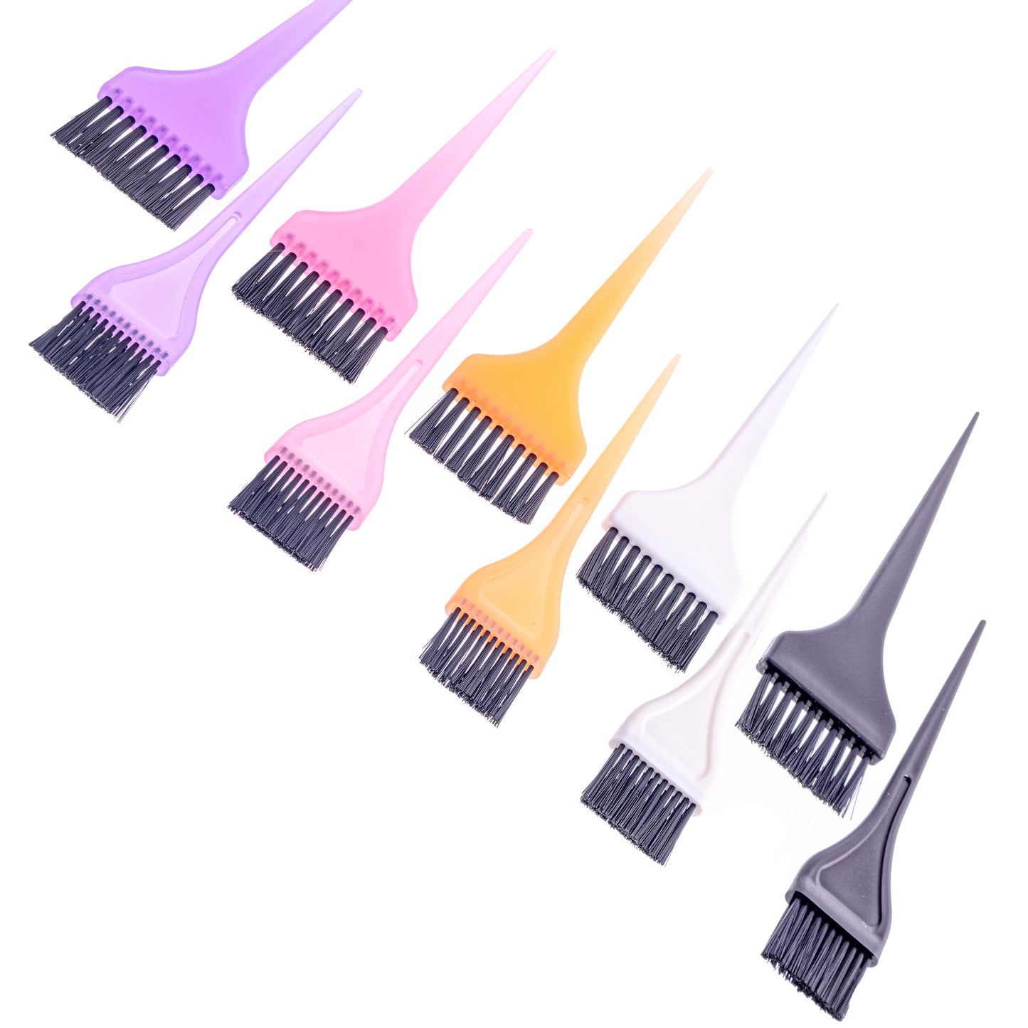 CoolBlades Professional Small Black Hair Tint Brush - Ergonomic Handle, Nylon Bristles for Even Colour Distribution - Ideal for Salon & Home Use