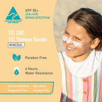 Sun Zapper White Colour Original Zinc Stick SPF 50 + Zinc Oxide Mineral Sunblock Stick for Face