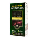 Herbal Time Phytocare Permanent Hair Dye Color Dark Sour Cherry 4R | Professional Natural Hair Dye Kit | Nourish and Protect Your Hair | Ammonia, PPD and SLS Free | 124.5 ml
