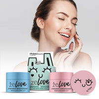 FLOSLEK Peony Water Aqua Bomb Face Cream | 50ml | Hydro Boost Soothing Gel | Contains White Water Lily | Liquid Moisturizer for Dry & Sensitive Skin | Cruelty-Free & Vegan