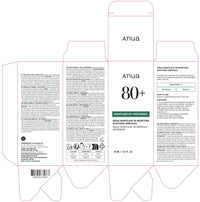 ANUA Anua Heartleaf 80 Soothing Ampoule, Hydration Facial Serum for Glass Skin, Panthenol, Hyaluronic Acid, Non-Greasy, Gentle Formula, Lightweight Essence, Vegan, Korean Skin Care, 30ml/1.01 fl.oz