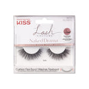 KISS Lash Couture Naked Drama Collection 1 Pair of False Lashes, Tulle, Full and Fluffy Faux Mink Fake Eyelashes with Cushion Flexi Band includes Lash Glue