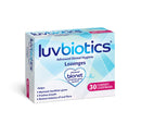 Luvbiotics Lozenges with Oral Probiotics & Xylitol and Aloe Vera Promotes Good Bacteria for Fresh Breath, Healthy Gums and Cavity Protection. Cherry Mint Pack of 30