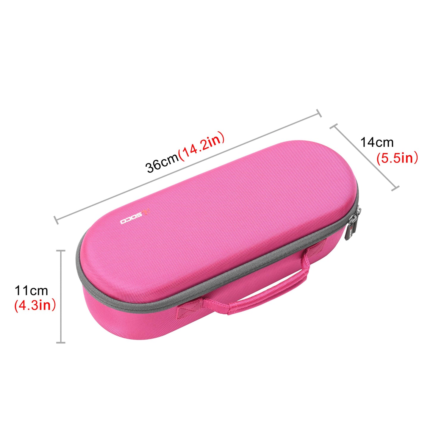 RLSOCO Travel Case for Dyson Airwrap Hair Styler & for New Dyson Airwrap Hair Styler - Pink(Case Only)
