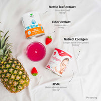 Nature's Finest by Nutrisslim OK!Body Lift - Hydrolyzed Marine Collagen Powder Naticol (5000mg) for Skin Elasticity, Reduce Water Retention - Skin Lift Effect