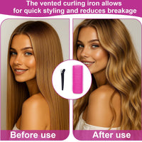 Musiook Hair Rollers, Self Grip Small Hair Curlers, Salon Hairdressing Curlers Roller with Clips Tools for Women (Random Color), 15mm-12pack, 1.0 count, Pack of 20