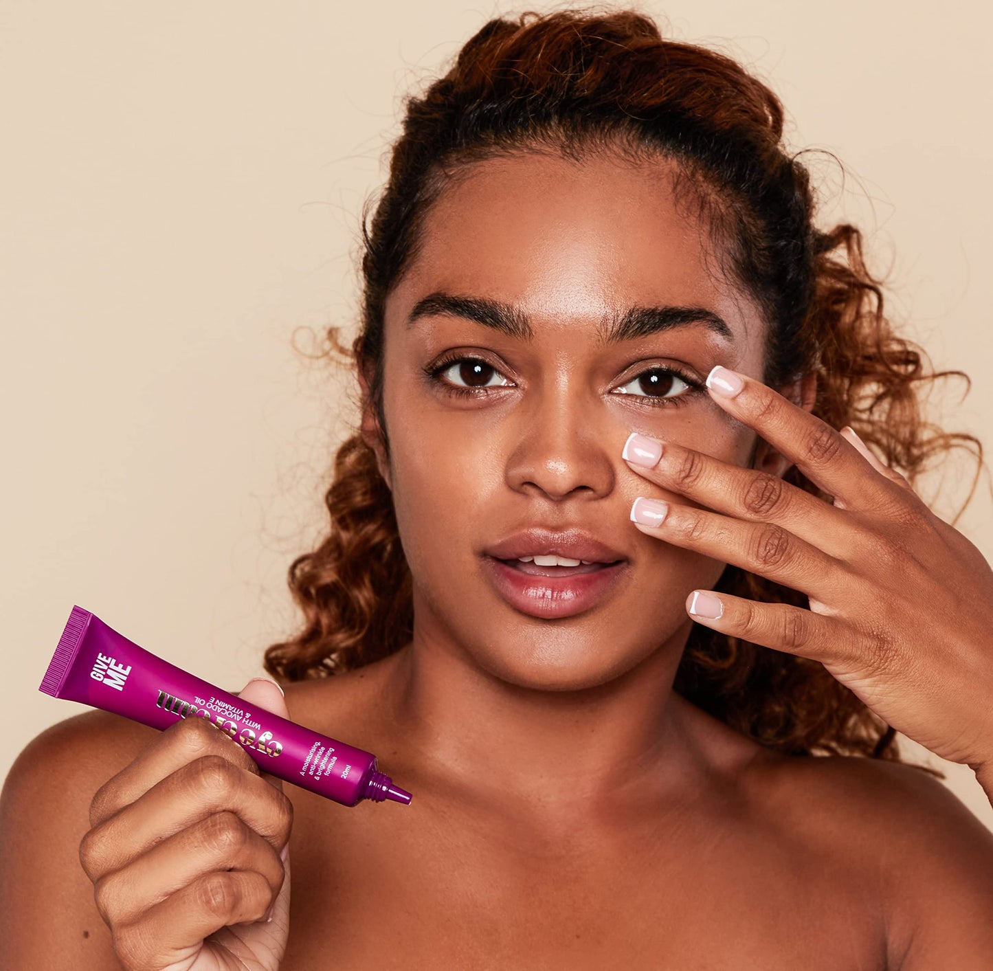 Give Me Brightening Vitamin E Eye Cream - Anti Wrinkle Eye Cream for Dark Circles and Puffy Eyes, Under Eye Cream Anti Aging - Hydrates & Brightens Under-Eye Area, Reduces Inflammation