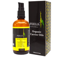 Feelia - Organic Neem Oil - Cold pressed, Rich in Vitamin E & Antioxidants, Repairs & Nourish, 100% Pure & Organic - 100ml