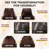 Fashion Base Collagen Hair Mask, Argan Oil Collagen Hair Mask Essence for Dry Damaged Hair, Hydrating, Smooths and Nourishes, Deep Repair Hair Conditioner Mask for All Hair Types, 220ml