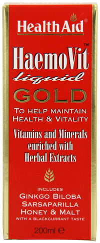 HealthAid Haemovit Gold Tonic Liquid 200ml