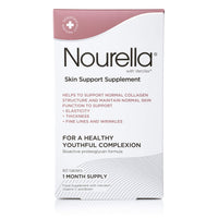 Nourella Active Skin Support Food Supplement with Vercilex, Vitamin C and biotin 60 Tablets (1 Month Supply)