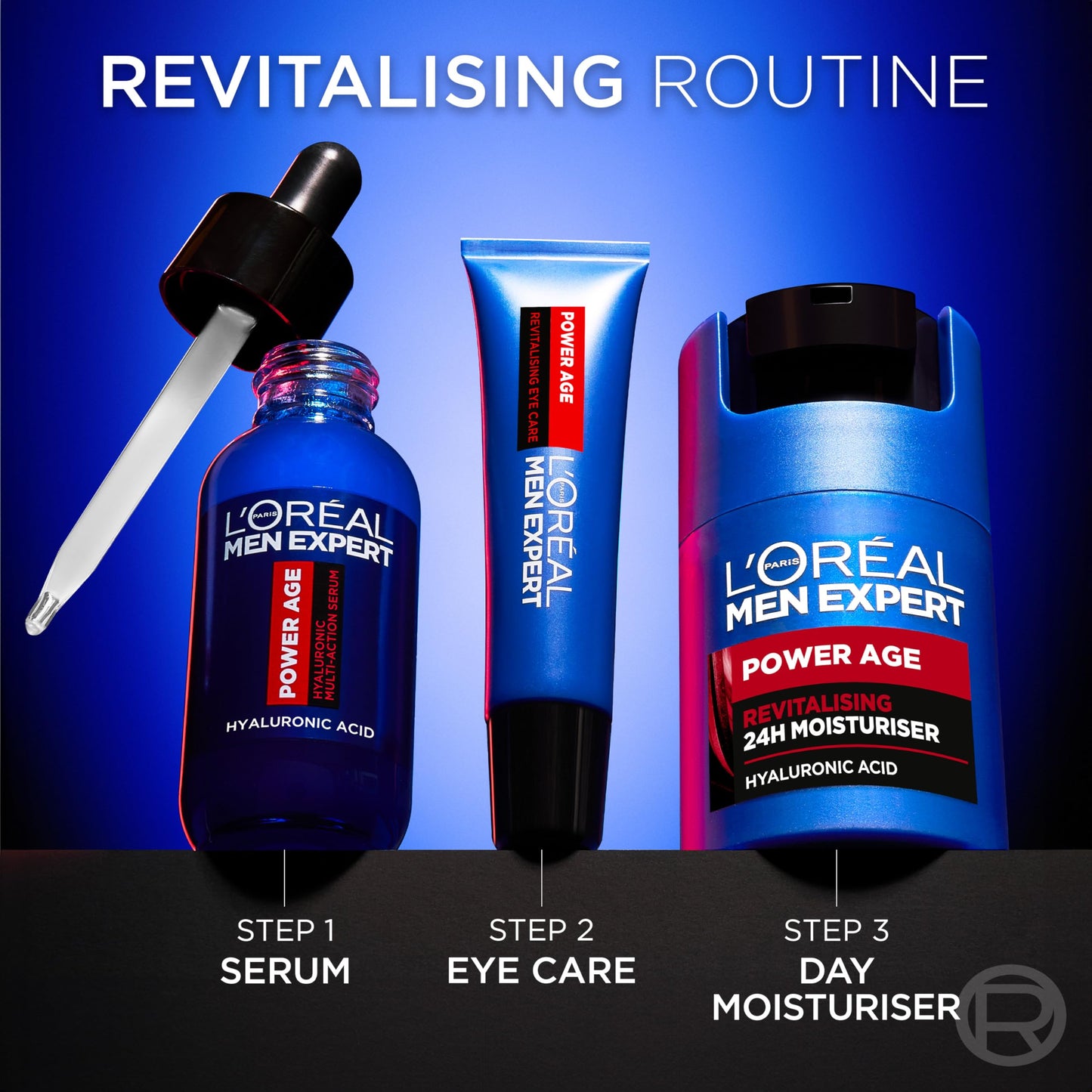 L’Oréal Paris men expert L'Oréal Paris Men Expert Night Gel Power Age Midnight Blue Gel 50ml
