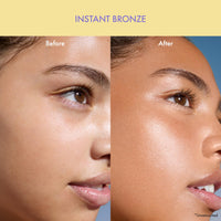 Isle of Paradise Sunny Serum Instant Face Bronzer, Golden Hour, 30 mL