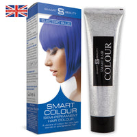 Smart Beauty Smart Colour Semi-permanent Electric Blue Hair Dye x 3