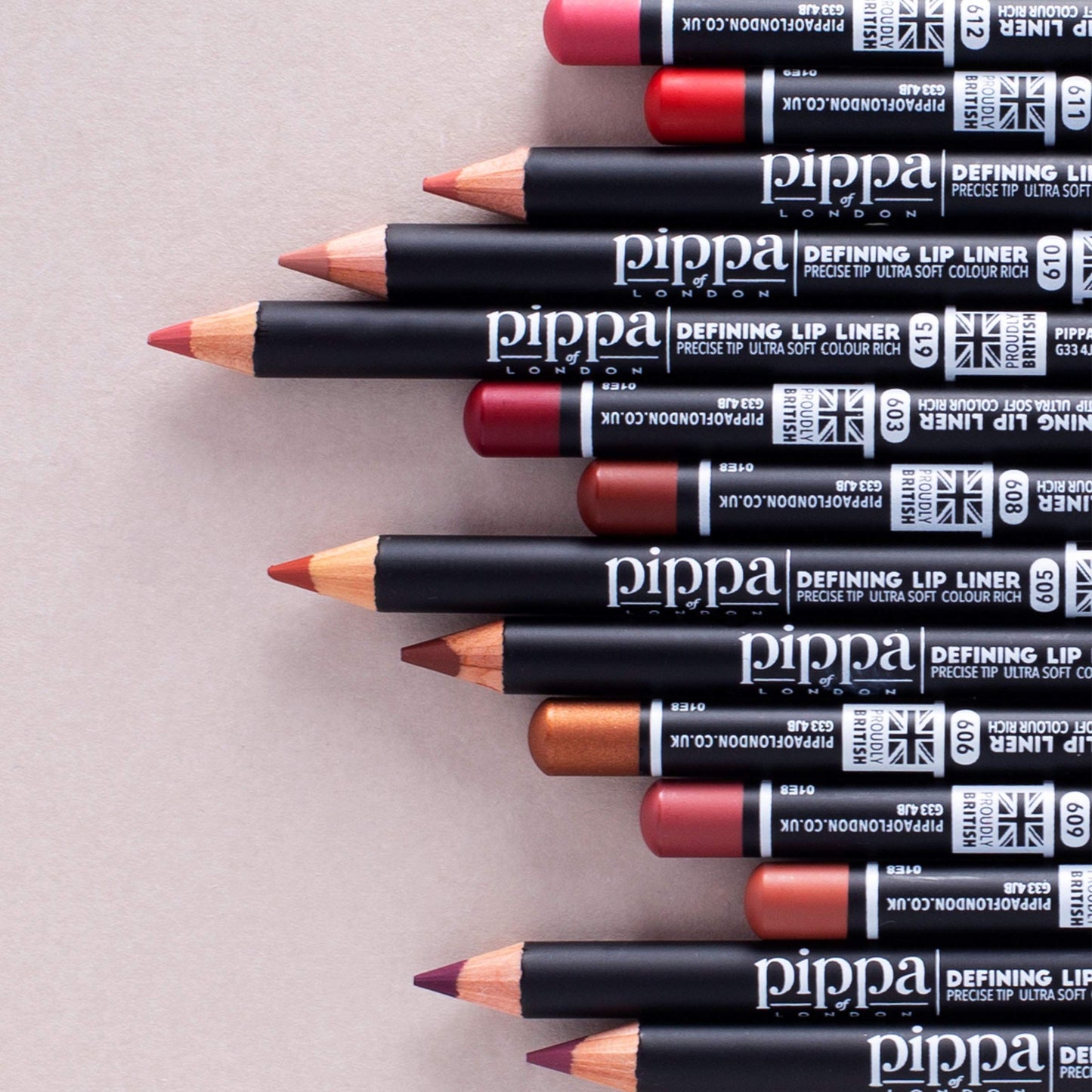 Pippa Of London Pippa of London Defining Lip Liner Gerana 601 Matte Lipliner Pencil