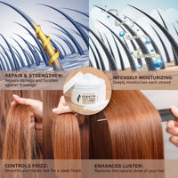 Vegnclever Keratin Hair Mask: Keratin Hair Treatment Mask, Deep Conditioning Hair Mask Treatment, Hair Deep Conditioner Mask for Damaged Dry Hair, Keratin Hair Mask for Fine, Curly and Straight Hair