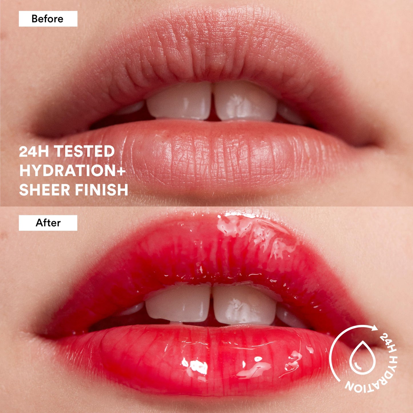 3INA MAKEUP - The Color Lip Oil 900 - Black Lip Gloss with 24h Hydration & Hyaluronic Acid - Lipstick & Lip Balm