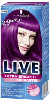 Schwarzkopf LIVE Ultra Brights 94 Purple Pink Hair Colour