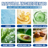 60% Urea Cream - Urea Cream 60 Percent for Feet - Cracked Heel Repair Cream - Ure_a Foot Cream Stick Plus 2% Salicylic Acid For Calluses - Foot Crea_m For Cracked Heels And Dry Skin 1pc
