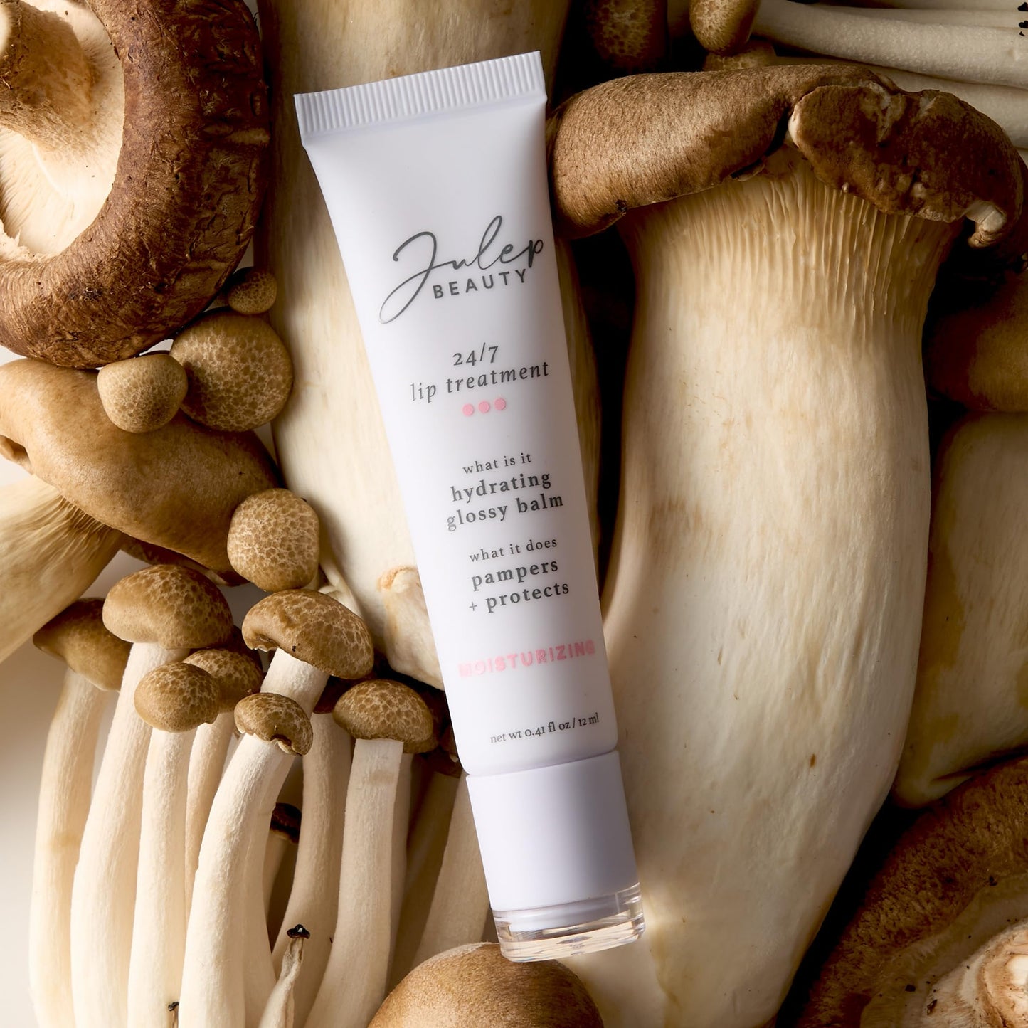 Julep 24/7 Lip Treatment - Hydrating Lip Balm and Lip Sleeping Mask - Moisturizing Lip Repair - Soothe Dry Chapped Lips - Shea Butter, Act Natural