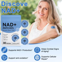 APCKFLEE NAD+ Patches for Women, NAD+ Patch for Anti-Aging and Wellness Support, Nicotinamide, Vitamin C, Premium 8-Hour Time-Release Formula, Vegan, 30 Count