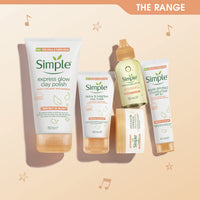 Simple Protect 'N' Glow Radiance Booster SPF 30 naturally preservative free moisturiser for dull & tired skin 50 ml