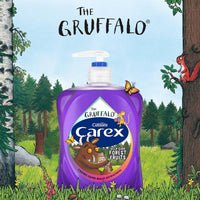 CAREX Carex Gruffalo Deep Dark Forest Fruits Hand Wash, Dermatologically Tested Liquid Soap that Clean and Protect Hands, 250ml