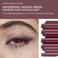 Avon Glimmerstick Eyeliner Majestic Plum, Soft-Glide Formula, Bold and Intense Colour, Waterproof, Smudge-Proof Colour That Lasts All-Day, Cruelty Free