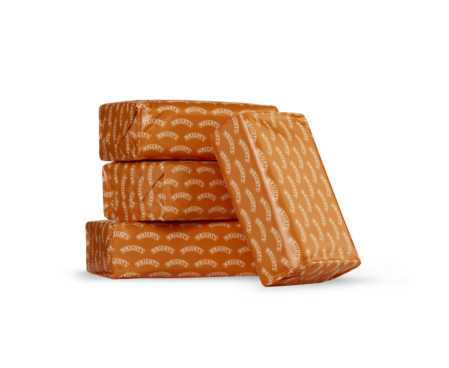 Wright's Coal Tar Soap, for everyday skin cleansing, suitable for all skin types. 4 x 100g bars