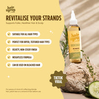 Hair Syrup | Rosemary Pre-Wash Hair Oil | Made with Rosemary, Thyme, Cucumber & Avocado | Nourish Your Scalp & Mind with Growsmary | Vegan | 100% Natural | 100ml