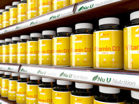 Nu U Nutrition Vitamin D3 Gummies 4000 IU Adults - 90 Gummies - 3 Months Supply - Delicious Natural Orange Flavour - High Strength Vitamin D (Cholecalciferol) Supplement - Vegetarian Chewable VIT D