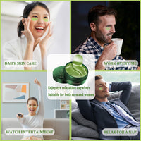 CGBOOM Under Eye Patches, Collagen Under Eye Mask, Dark Circles Under Eye Treatment, Puffy Eyes Bags Under Eyes Removal, Anti-Aging, Reduce Wrinkle, Skincare, Hydrating - 30 Pairs (Avocado)