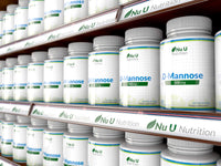 Nu U Nutrition D-Mannose Tablets 500mg - 120 Vegan Tablets - 4 Month Supply - High Strength D Mannose - Not Capsules or Powder - Made in The UK