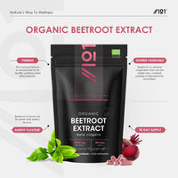 ALPHA01 Organic Beetroot Extract Capsules 7500mg - High Strength Beetroot Supplement - 90 Vegan Capsules (3 Months Supply) Resealable and Recyclable Pouch by Alpha01