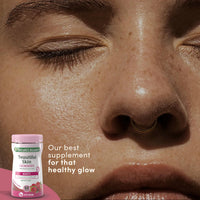 Nature's Bounty Beautiful Skin Gummies - Pack of 60 Gummies, 30 Day Supply - Including Zinc, Vitamins C and E, Biotin and Hyaluronic Acid - Support Your Beauty Routine