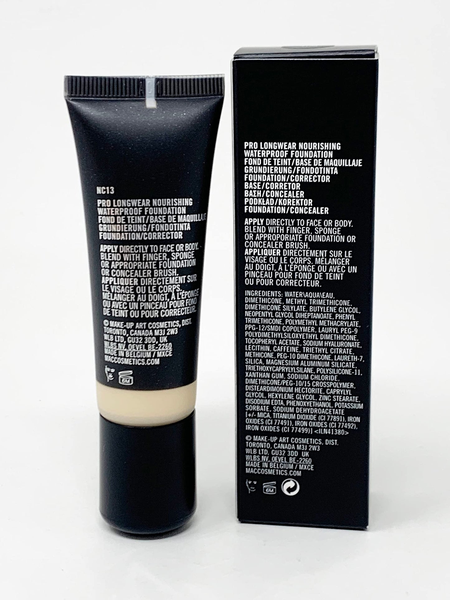 MAC, Pro Longwear Nourishing Waterproof Foundation NC 13 25ml