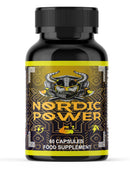 Nordic Power Capsules, NordicPower for Men, Energy & Vitality Support 60 Capsules/Slim Warriors