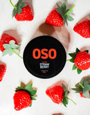 OSO Tanned Accelerator Tanning Gel - Strawberry Scent (100g), Shea Butter, Vitamin E, Ultra Hydration, Indoor & Outdoor Tanning, Extreme Intense For Darkest Results