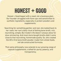 Honest + Good Magnesium Glycinate 750mg Capsules | 150mg Elemental | 3 Month Supply | High Strength & Absorption Supplement | Pure & Natural Vegan Ingredients with No Fillers | Small Batch & UK Made