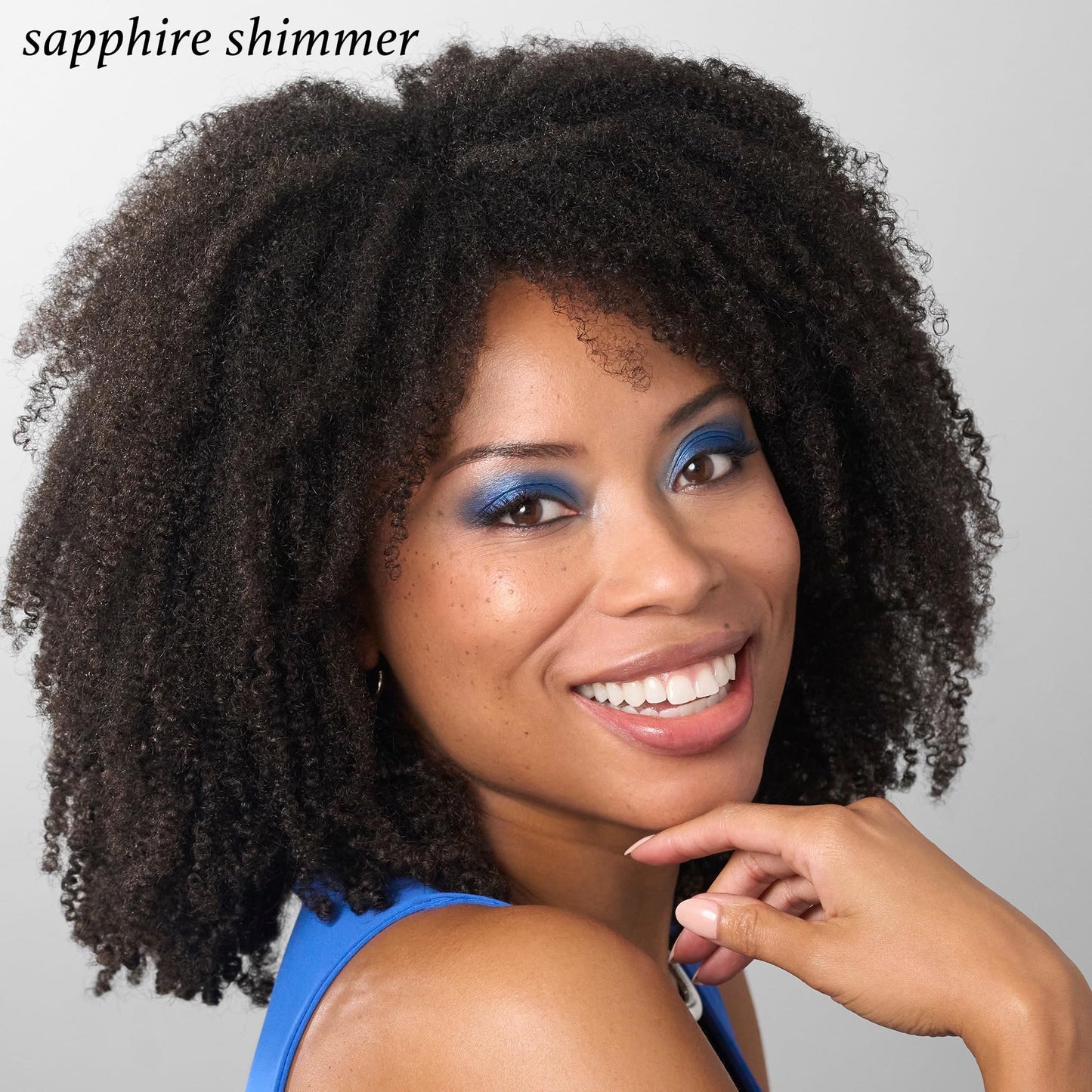 Julep Eyeshadow 101 Crème to Powder Waterproof Eyeshadow Stick, Sapphire Shimmer