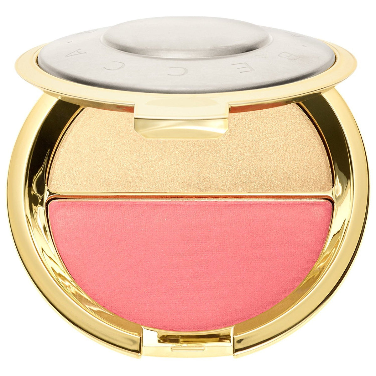 becca BECCA Becca x Jaclyn Hill Champagne Collection Champagne Splits Shimmering Skin Perfector Mineral Blush Duo - 0.13 oz Prosecco Pop/ 0.15 oz Pamplemousse