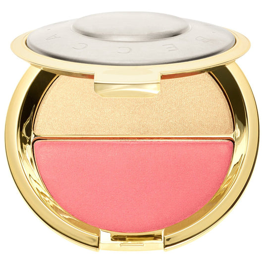 becca BECCA Becca x Jaclyn Hill Champagne Collection Champagne Splits Shimmering Skin Perfector Mineral Blush Duo - 0.13 oz Prosecco Pop/ 0.15 oz Pamplemousse