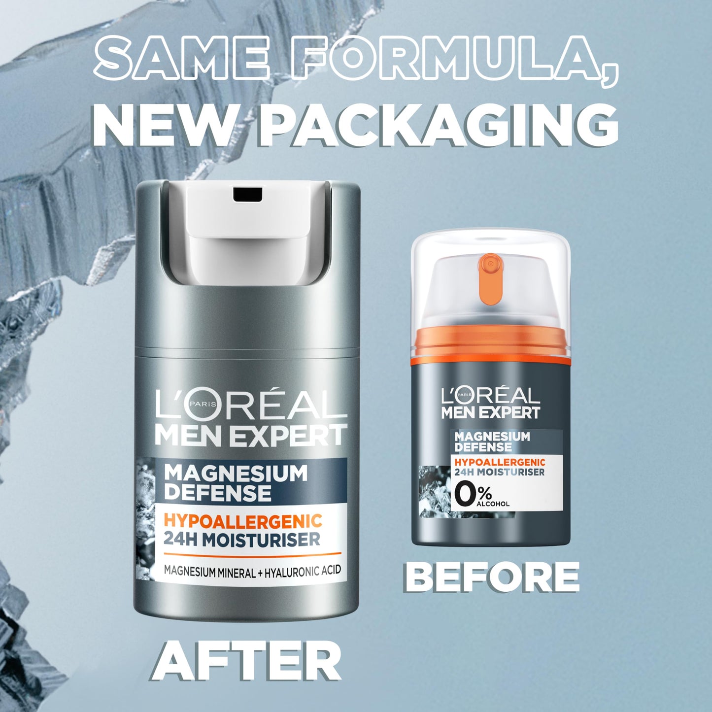 L’Oréal Paris men expert L'Oréal Paris Men Expert Moisturiser Sensitive Skin Magnesium 50ml