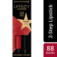 Max Factor Lipfinity Liquid Lipstick, Starlet 88