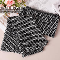 DILUSILK 2Pcs Back Scrubber, Extra Long Exfoliating Washcloth,Exfoliating Body Scrubber for Men Women, Exfoliating Towel Japanese Exfoliating Towel for Body Cleaning and Massage