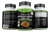 Herbtime Ashwagandha KSM 66, 180 Vegan Capsules 1500mg (6 Months Supply) High Strength Ashwagandha Extract 1500mg Per Capsule UK Made, Boosted with 5% Withanolides