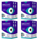 Macu-SAVE 4 X 90 Pack - Macu-Save Food Supplement for Macular Health with Meso-Zeaxanthin, Lutein and Zeaxanthin (360 Capsules, 1YEAR Supply)