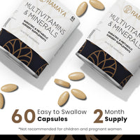 Auralia Medical Group Bariatric Multivitamins with Iron & Calcium + Minerals 1 PER Day Vitamins Gastric Bypass Sleeve Supplements 60 Tablets (2-Month Supply)